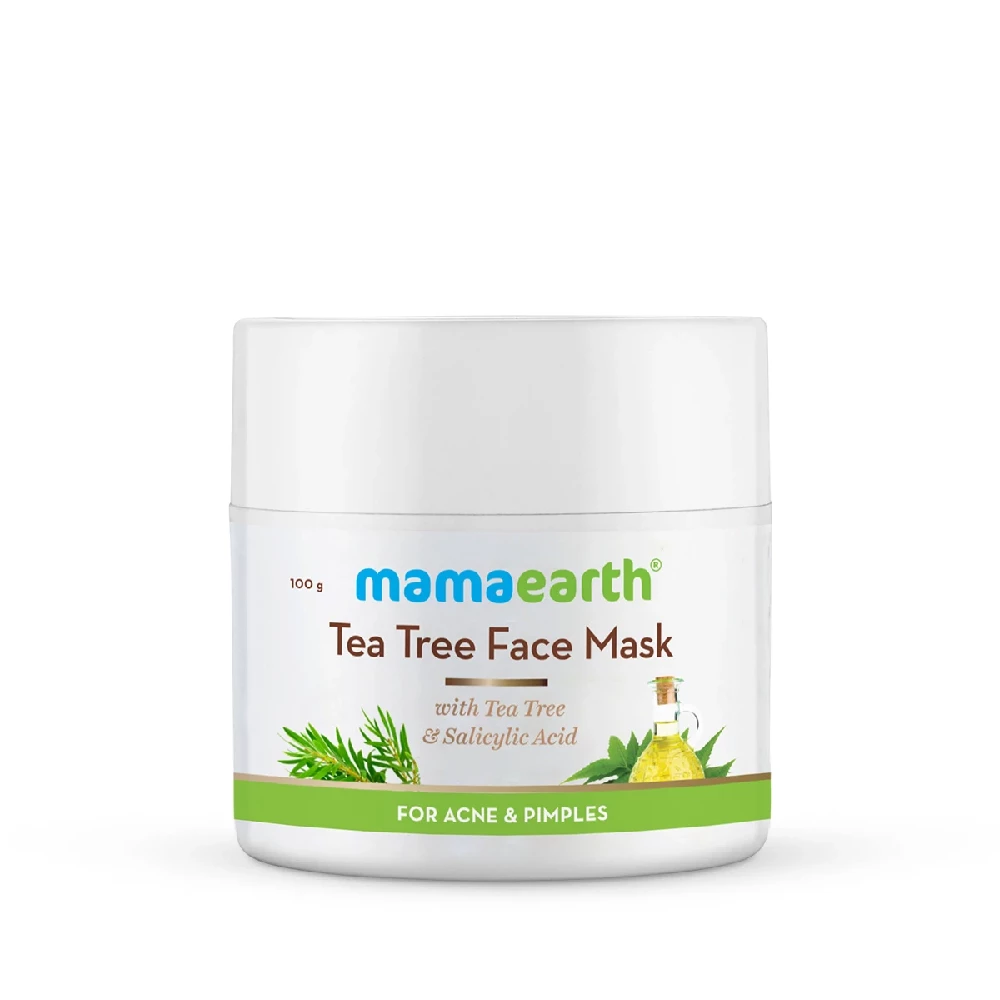 Tea Tree Face Mask for Acne, with Tea Tree and Salicylic Acid for Acne and Pimples, 100g-7.webp